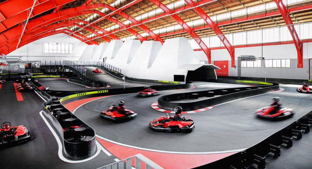 Circuit de karting indoor MAX Dome Linz Autriche