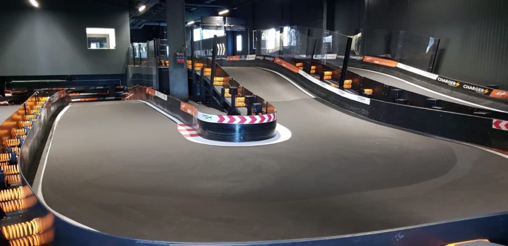 Kart track indoor CHARGERS Racing Leonding Austria